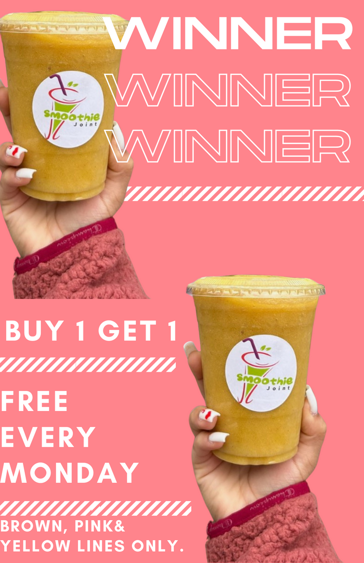 BOGO Smoothies-Buy 1 get 1